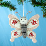 Ornament: Snowflake Butterfly