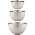 Stainless Steel Mixing Bowls Set of 3