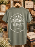 FR Barn Tee- Military Green