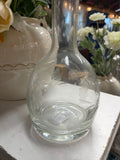 Floral Etched Decanter