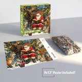 Story Time with Santa 500 Piece Jigsaw Puzzle - Premium Box