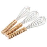 Embossed Decorative Whisk, Winter Design