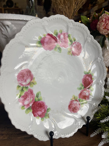 German Rose Platter