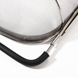 Large Stainless Steel Colander, Extendable Handle
