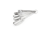 Measuring Spoon Set, Stainless Steel, Set of 6