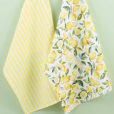 Lemon Grove Printed Dishtowel