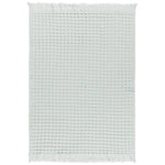 Mist Organic Cotton Waffle Hand Towel