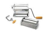 Stainless Steel Pasta Maker Machine, 8" x 14" x 6.5"