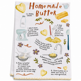 Homemade Butter Recipe Kitchen Towel