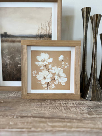 Esther Vintage Print | Light Oak / 7x7"