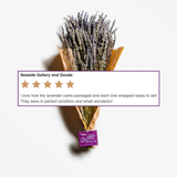 Organic Dried Lavender Bundle | Bouquet | Flowers | Organic