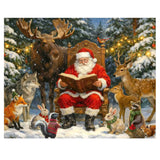 Story Time with Santa 500 Piece Jigsaw Puzzle - Premium Box