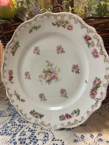 Vintage Rose Plate-Austria