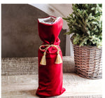 Red Velvet Bottle Bag