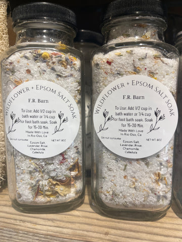 Wildflower Salt + Soak