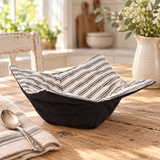 Heirloom Ticking Stripe Bowl Cozy