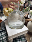 Floral Etched Decanter