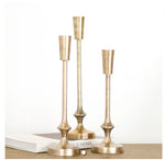 Gold Candle Pillars