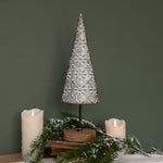 18" STAMPED METAL TREE