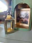 7" Mini Gold Lantern
