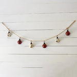 Tin Bell Garland