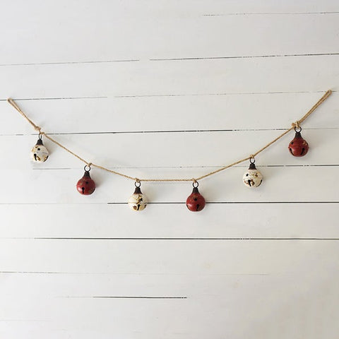 Tin Bell Garland