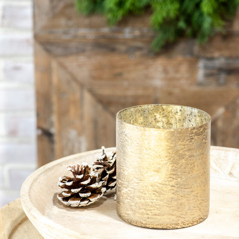 5" Gold Foil Votive