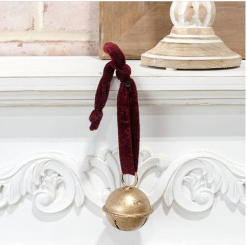 2.5" GOLD JINGLE BELL HANGER