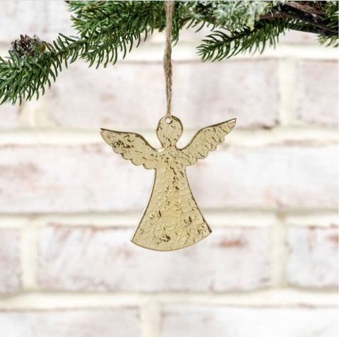 3.3" GOLD ANGEL ORNAMENT