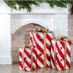 CANDY CANE STRIPE GIFT BOX (Pickup Only)