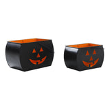 Tealight Holders Trick Or Treat Black