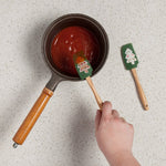 Christmas Cookies Mini Silicone Spatulas Set of 2