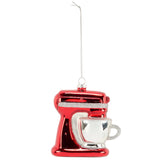 Stand Mixer Glass Ornament