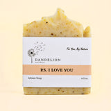PS I Love You Bar Soap, Lavender, Clary Sage, Juniper, Mint