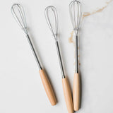 Heirloom Mini Whisk with Wood Handle