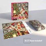 Sleeping Santa 500 Piece Jigsaw Puzzle - New Premium Box