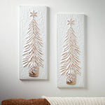 EMBOSSED TREE WALL DECOR