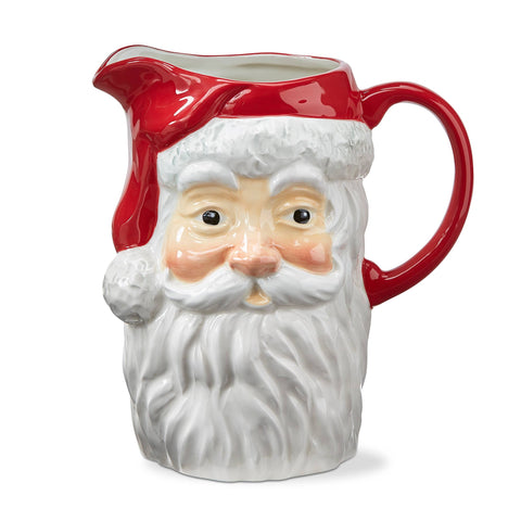 Christmas Vintage Santa Pitcher