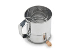 Flour Sifter, 3-Cup, 5.5" x 5.5" x 5"