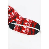 Reindeer Fur Fuzzy Winter Socks: MIX COLOR / ONE