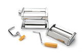 Stainless Steel Pasta Maker Machine, 8" x 14" x 6.5"