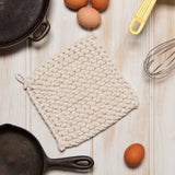 Natural Knit Potholder