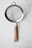 Heirloom Small Wood Mesh Strainers