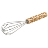 Embossed Decorative Whisk, Winter Design