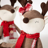 Plush Plaid Reindeer