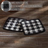 Annie Buffalo Check Black Pot Holder