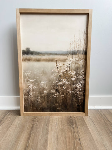 Mabel Vintage Print |Light Oak / 13x17"