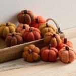 Cozy Knit Pumpkins "Spiced Maple" 2.5"