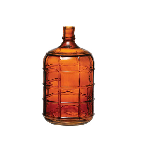 Small Glass Vintage Reproduction Bottle - Brown