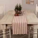 Sleigh Bells Ring Ticking Stripe Runner 72Lx13W